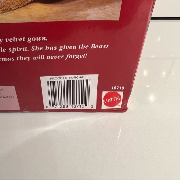 MATTEL DISNEY HOLIDAY PRINCESS BELLE - Picture 9 of 10